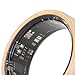 ASHATA Bluetooth Smart Ring Fitness, Health Ring to Monitor Fitness Pedometer Sleep Data, APP Control, Smart Ring for Men Women, Gold (9)