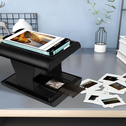 Mobile Film Scanner 35mm, Positive und Negative Diascanner für Scannen und Speichern, Fotoscanner zum Digitalisieren