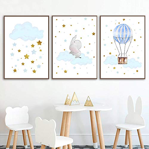 Peinture noir fille moderne grand format pour décorer un grand mur