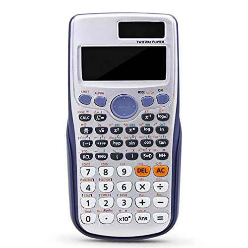 Jackallo Calculadora científica Calculadora de 417 Funciones para la Oficina de Estudiantes universitarios de Secundaria