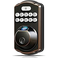 Veise Keyless Entry Auto Lock Fingerprint Door Lock