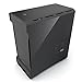 Phanteks PH-ES314ETG_BK EVOLV mATX Tempered Glass Edition Aluminum Exterior RGB LED Illumination Micro Tower Case Satin Black