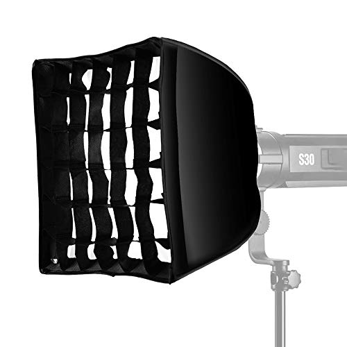 GODOX SA-30 30cm x 30cm Softbox mit Gitter für S30 LED Fokussierlicht (SA30)