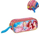 Estojo Escolar Princesas Mágicas, Material de Organização Escolar