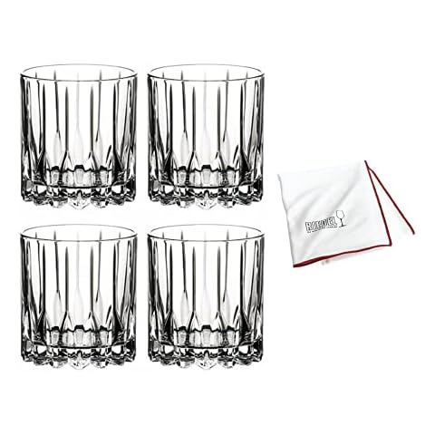 Riedel Neat Cocktail Glass Set with Cloth Cover