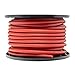 SoundBox Connected 4 Gauge Red Amplifier Amp Power/Ground Wire 100 Feet Superflex Cable 100' Spool