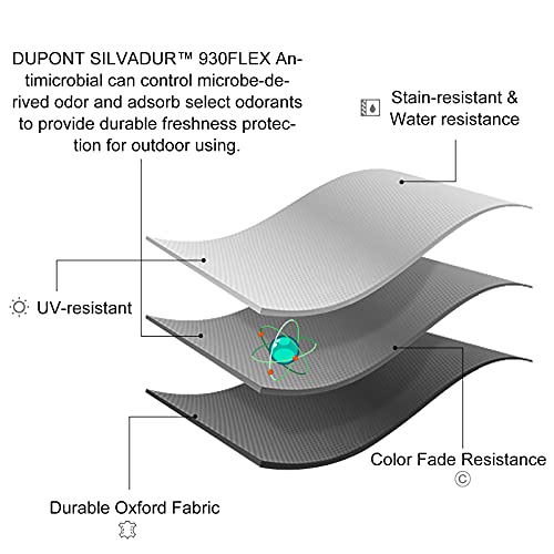 Voysign Padded Camping Chairs For Adults, Oversized Folding Outdoor Chairs, Weight Capacity 475Lbs, With Cooler Bag, Cup Holder, Storage Pocket, Carry Bag #TOP4