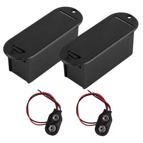 Support pile 9V guitare pour réparer les faux contacts de micro actif en lot de 2