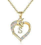 Hidepoo Mothers Day Gifts: Personalized Disc Initial Necklaces for Girls & Women - Gold/Fill Rose Gold/S925 Silver