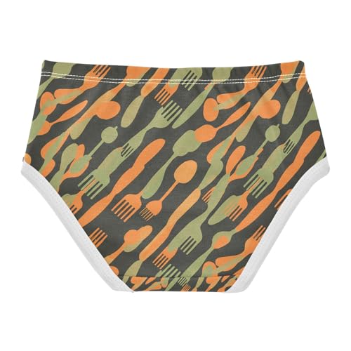 Kitchen Utensils Forks Toddler Girls's Underwear 2T 202c13862