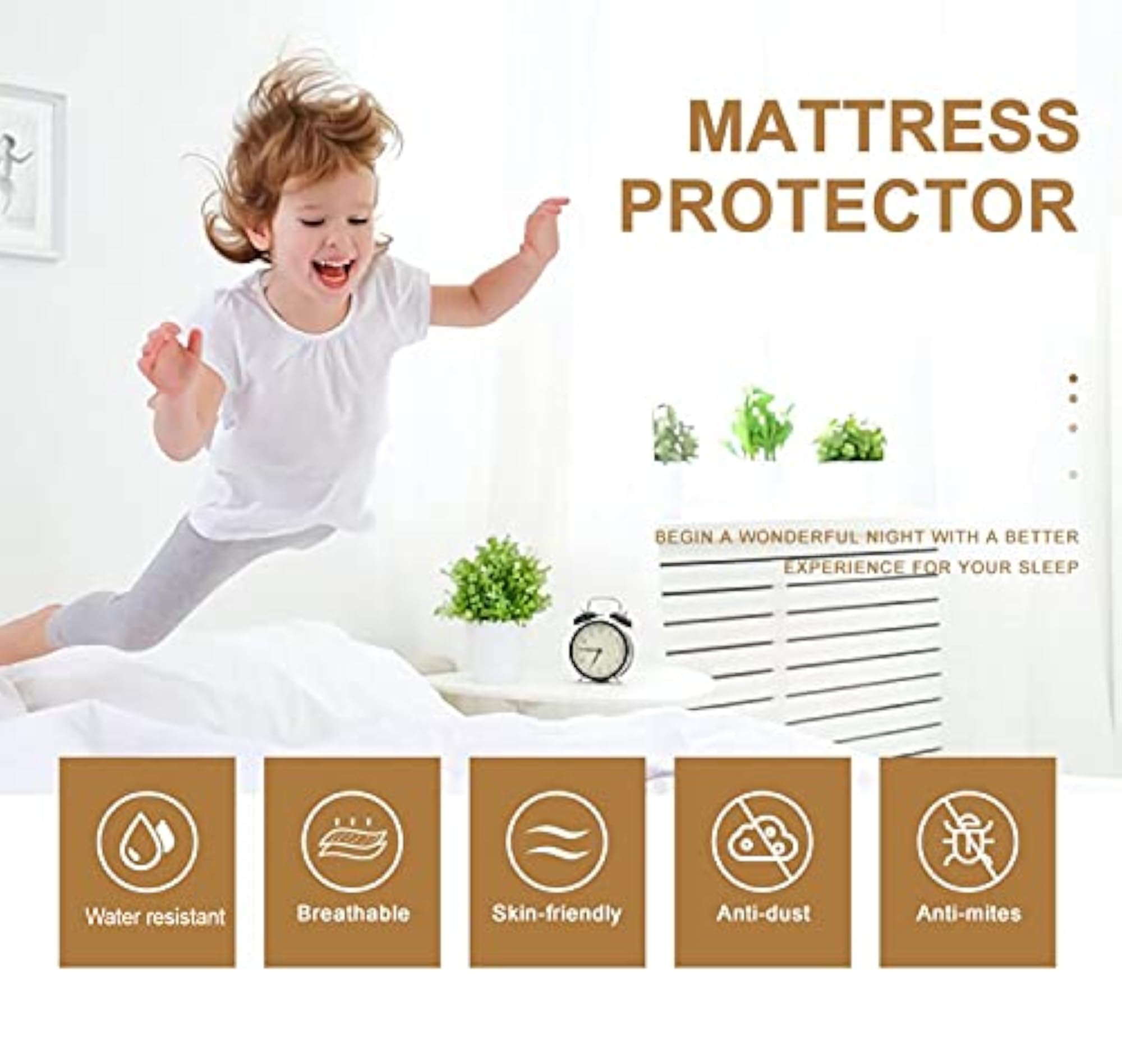 Light Grey Extra Deep Pocket Fitted Bedding Sheet, Breathable