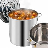 Amazon | iimono117 寸胴鍋 (12L) ステンレス 100％ 蓋付き 両手