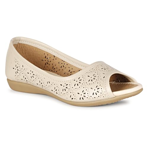 Image of Footshez Women's Black Ballet Flat | Women's Fashion Sandals Bellies-P