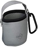 デザインワークスエンシェント ポケトル スープ ボトル 専用 カバー カラビナ付 水筒ホルダー ライトグレー