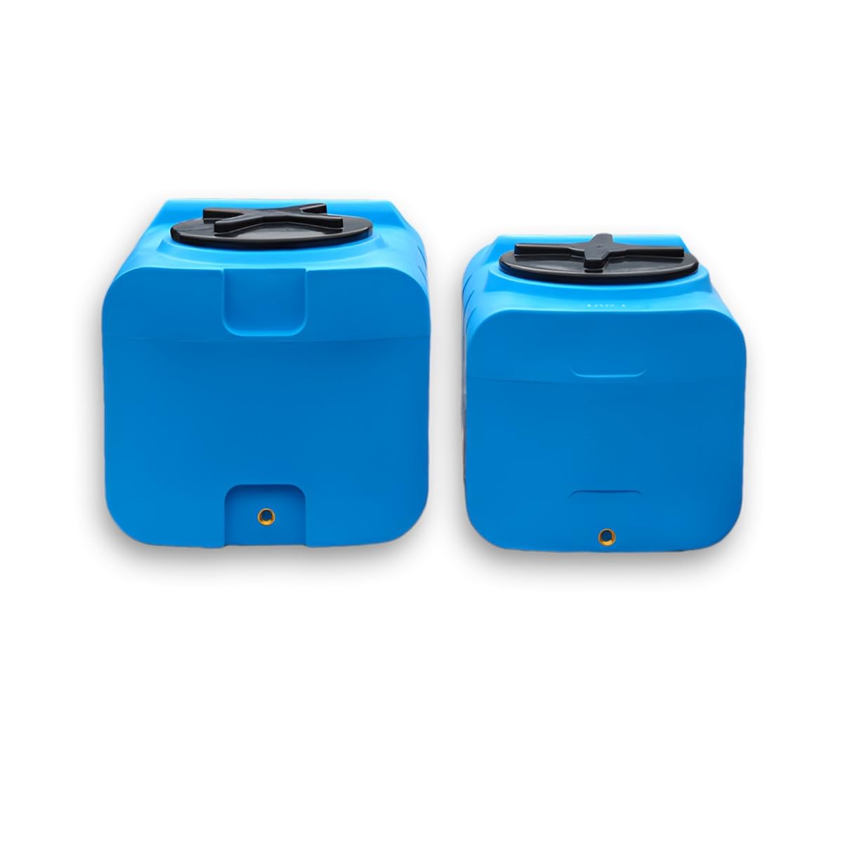 Varile Serbatoio per acqua potabile da 180 l, verde, senza BPA, filettatura in ottone integrata da 3/4", prodotto in EU, adatto per alimenti (verde), 58 cm, N007