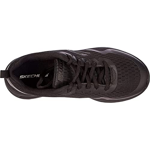 Skechers Herren Microspec Max Sneaker, Black Textile Trim, 36.5 EU – Ansicht 6