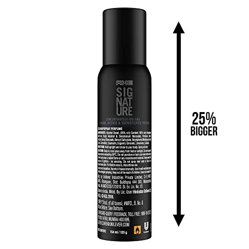 Image of AXE Signature Body Perfume, Intense, 154ml And AXE Signature Body Perfume, Corporate, 154ml