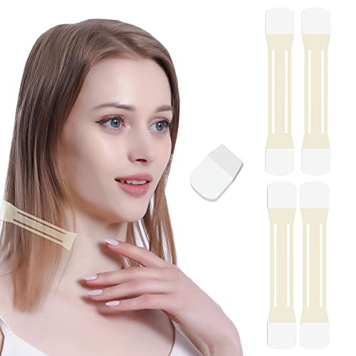 Neck Lift Tapes, Neck Lift Bands Neck Wrinkle Tapes Invisible Stickers for Instant Anti-Wrinkle Neck Skin Firming Tightening and Lifting(4pcs neck bands, 20pcs replacement tapes)