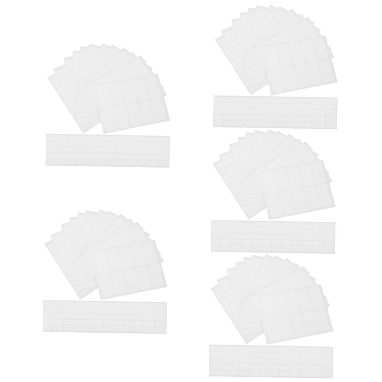 600stücke Beschriftungsaufkleber Für Kleidung Selbstklebende Waschbare Etiketten Für Textilien Für Wäsche Büro Und Schule Zur Einfachen Organisation Und Kennzeichnung