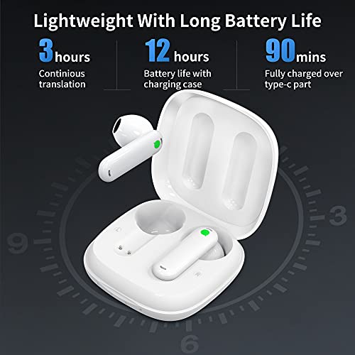 Timekettle WT2 Edge/W3 Translator Device - Bidirection Simultaneous Translation, Language Translator Device with 40… - Image 6