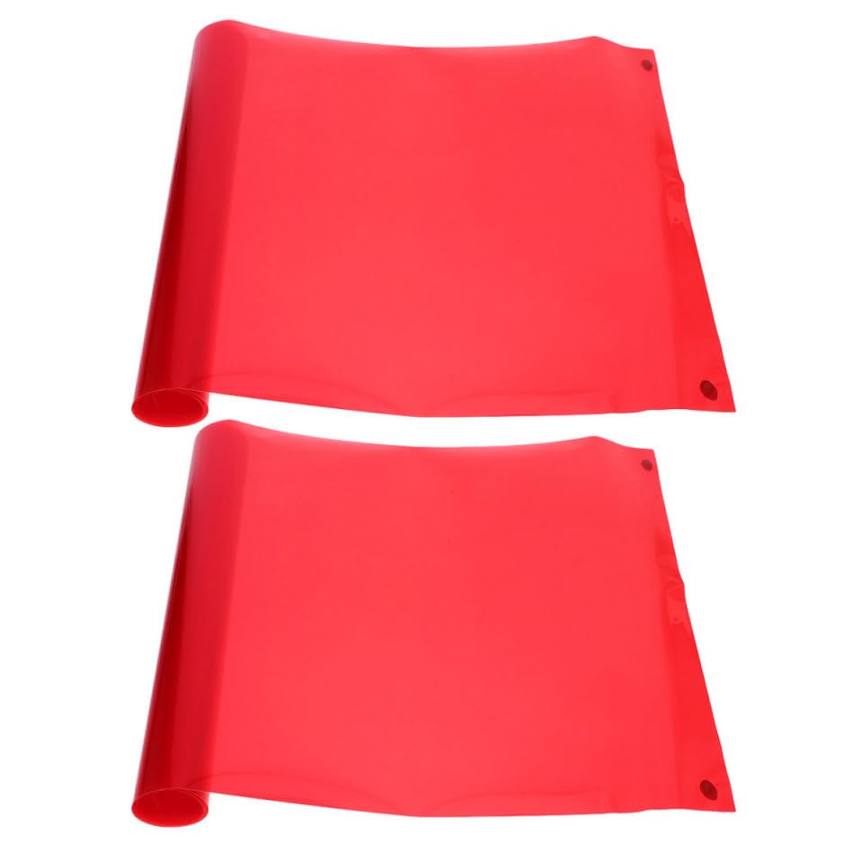 Película de vinilo rojo para faros delanteros SHINEOFI ideal en modificación DIY