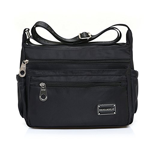 Sac messenger léger en oxford pour soulager le dos et organiser vos affaires