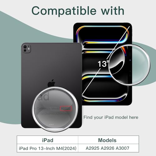 Funda iPad Pro 13 M4 2024 para Evitar Miradas Indiscretas con Protector de Privacidad 6