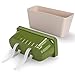 Amazing Creation Window Herb Planter Box, Vibrant Window Herb Garden, Self-Watering Rectangular Planter for Kitchen, Plants, and Succulents - Set of 3