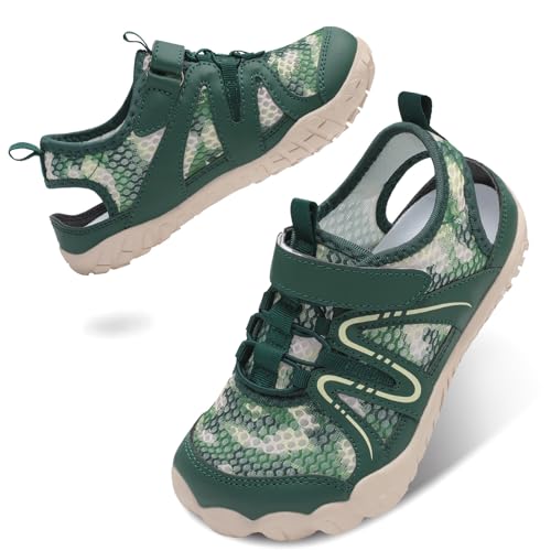 LeIsfIt Kids Sandals Boys Girls Wide Sandals Non-slip