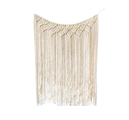 Tapisserie tissée main macramé pour décoration de mariage - 2