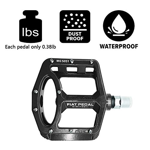 Sms Evetin Lightweight Bike Pedals Magnesium Aluminum Mountain Bike Pedals For Road Bike Mtb Bmx 5051 #TOP3