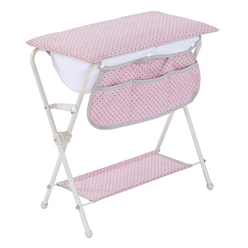 olivia's little world polka dots princess baby doll crib