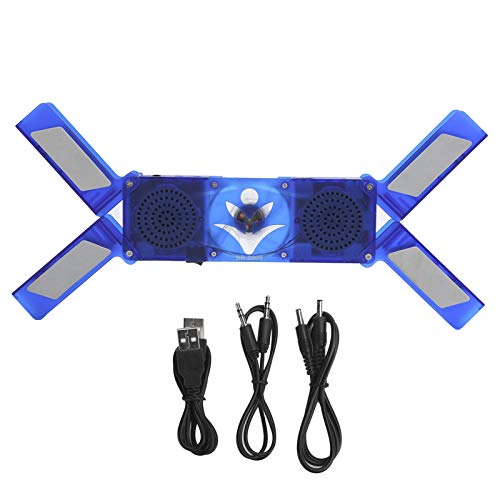 Base refrigerante portátil para laptop con 2 ventiladores LED miniatura 1