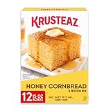 Krusteaz Honey Cornbread and Muffin Mix, 15 Ounce (Pack of 12)