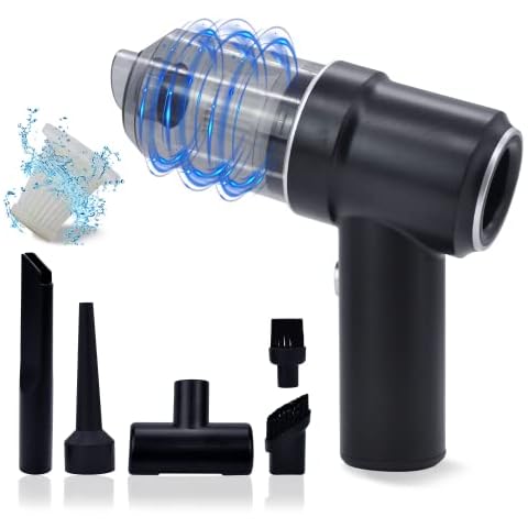 ROLLWAY Aspirador de Mano sin Cable, Mini Portátil con Filtro Lavable (4500Pa) Cover