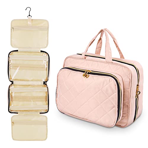 Toiletry Bag for Women,Travel Toiletry Bag,Hanging Toiletry Bag with Handles,Large Travel Makeup Bag,Travel Toiletry Bag for Toiletries,Hanging Toiletry Bags for Bathroom Shower,Travel