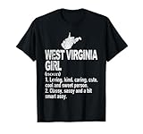 This cool retro distressed West Virginia design is the best gift for girls who is from West Virginia . Perfect birthday or Christmas gift for girls from West Virginia. Did your mom, daughter or any friend grow up in West Virginia, then get this funny...