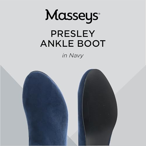 Masseys Women's Presley Studded Low Heel Ankle Boot2