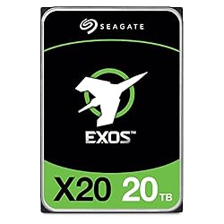 Seagate Exos X20 20TB SATA HDD SATA 6Gb/s 7200 RPM (ST20000NM007D)