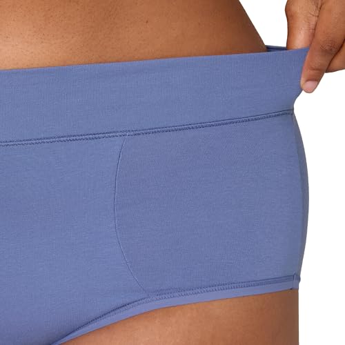 Image of PLAYTEX Women's Tummy Control Underwear Hipster Pack, 3-Pack, Stretch Cotton, Plus Size Panties Avail., Moisture Wicking