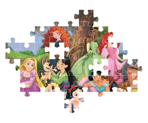 Puzzle 104 pièces Super : Disney Princess Clementoni Puzzles - vue 6