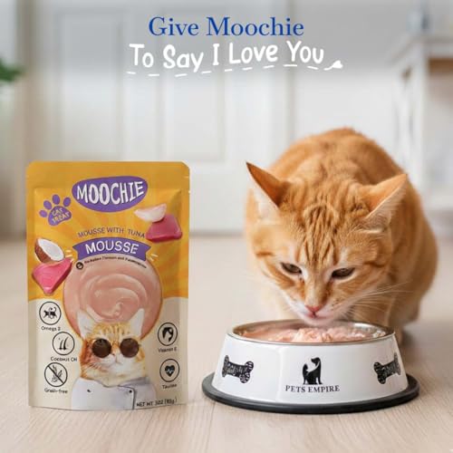 Image of Moochie Mousse with Tuna cat Gravy 85g