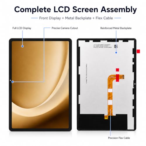 HQB-STAR Tab A9 Plus LCD Screen Replacement for Samsung Galaxy Tablet Tab A9+ 11" Wi-Fi SM-X210 LCD Display Digitizer Touch Screen Assembly Replacement 11 inch Black+Tools by HQB-STAR - Used condition - Image 4