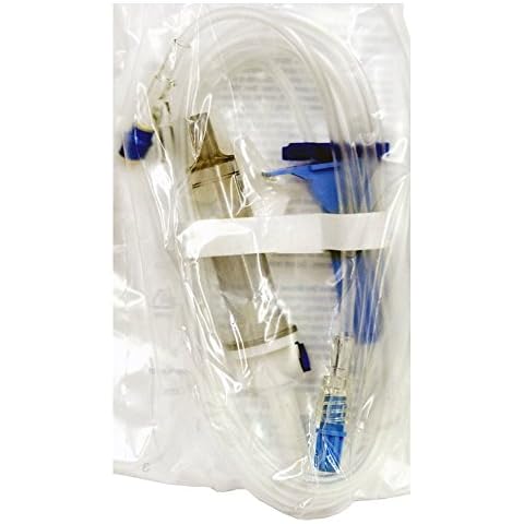 Baxter Healthcare Solution Set with Duo-Vent Spike and 1 Injection Site, 103-Inch Cover