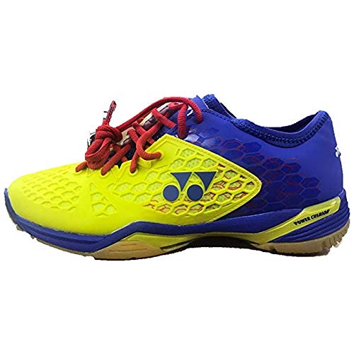 YONEX 03 Z Men Badminton Shoes (9) Yellow and Blue
