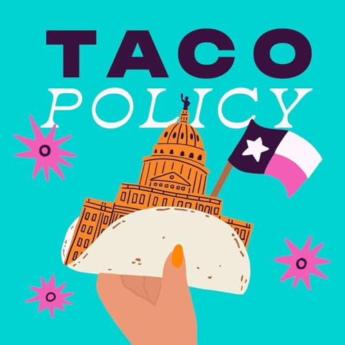 Taco Policy Podcast Por Kat Vargas arte de portada