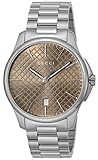 [グッチ] 腕時計 G-TIMELESS Gタイムレス ブラウン 文字盤 ステンレススチール サファイヤガラス クォーツ 40MM スイス Watch YA126317 メンズ シルバー [並行輸入品]
