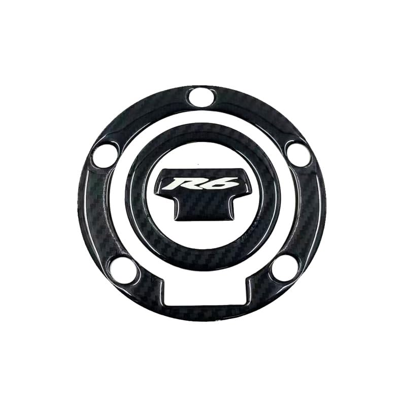HRTLSS Protezione Serbatoio Adesivi R6 Adesivo Carbon Look Moto Rilievo del Carro Armato Protector Adesivi per Y&AMAHA YZF600 YZF-R6 R6S Tankpad Decalcomanie