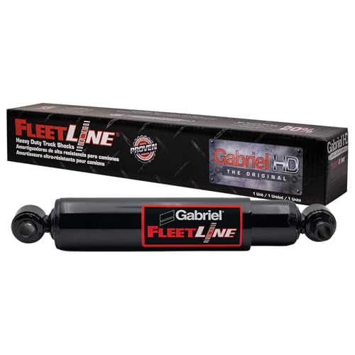 Image of Gabriel 85967 FleetLine HD Truck Rear Shocks Fits Autocar XPERT Xpeditor Xpert; Caterpillar CT660; Kenworth T440 T680 T880; Mc Neilus; Hendrickson Firemaax Primaax OEM# 60665-011