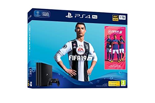 Preisvergleich Produktbild CONSOLA SONY PS4 PRO 1TB + FIFA 19